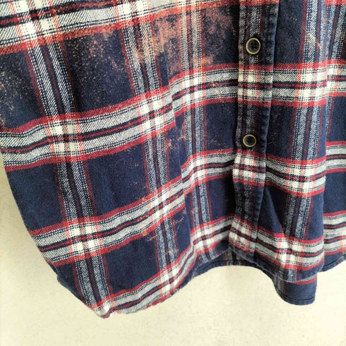 JACHS チェックネルシャツ メンズ import:L