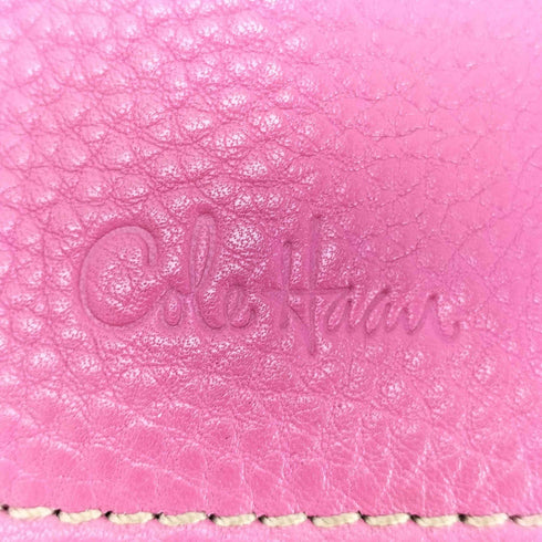 コールハーン COLE HAAN シボ レザーハンドバッグ レディース