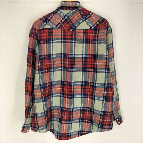 ラギッド RUGGED ウエスタンシャツ チェックシャツ メンズ import:L