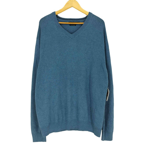 ノーティカ NAUTICA PIMA COTTON BLEND Vネックニット メンズ import:XXL