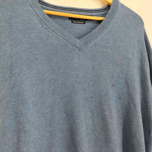ノーティカ NAUTICA PIMA COTTON BLEND Vネックニット メンズ import:XXL