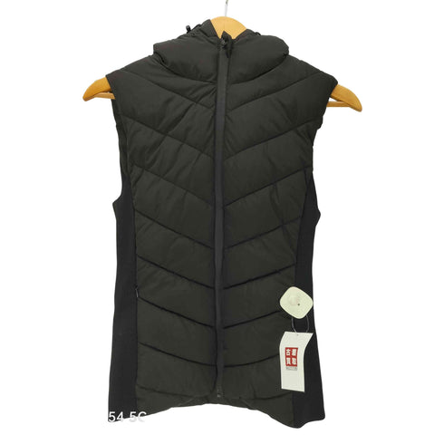 ザラ ZARA フーデッド中綿ジャケット レディース import:XS