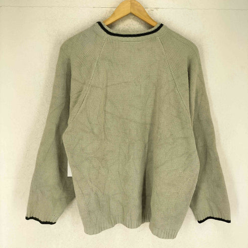 FREEMAN PORTER フロントワッペン刺繍ラグランニット メンズ M