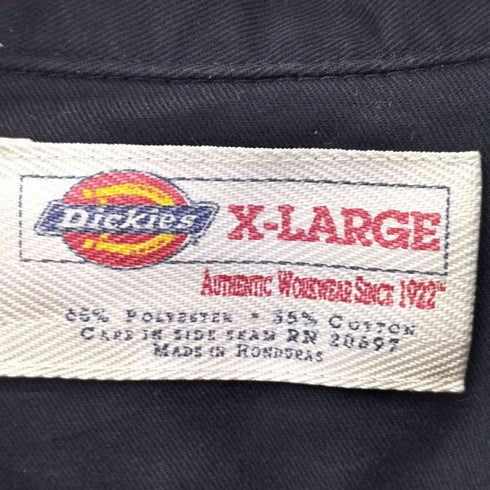 ディッキーズ Dickies ダブルポケット S/S ワークシャツ メンズ