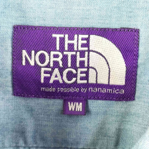 ノースフェイスパープルレーベル THE NORTH FACE PURPLE LABEL Button Down Chambray Field Shirt メンズ WM