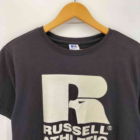 ラッセルアスレチック RUSSELL ATHLETIC USA製 ロゴプリントクルーネックTシャツ メンズ import:L
