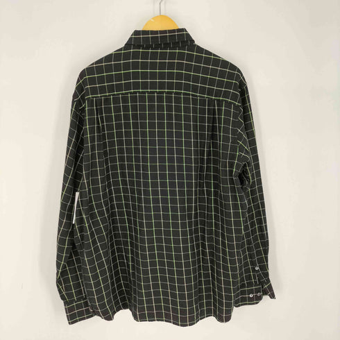 ペリーエリスポートフォリオ PERRY ELLIS PORTFOLIO コットン チェック シャツ メンズ import:XL