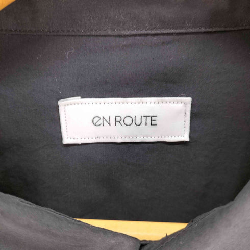 アンルート EN ROUTE ドットライン レギュラーカラーシャツ メンズ JPN:3