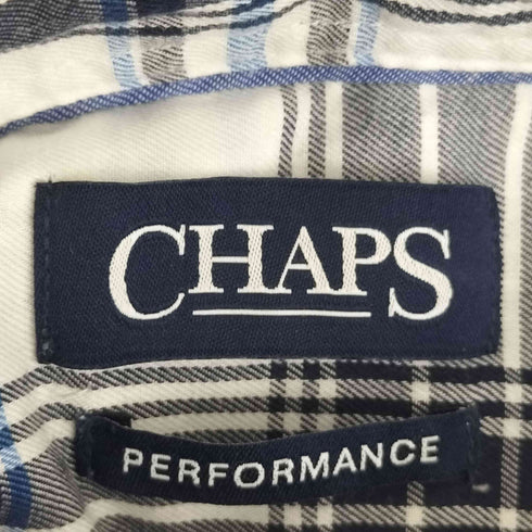 チャップス CHAPS PERFORMANCE ロゴ刺繍 ボタンダウンシャツ メンズ import:XL