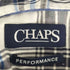 チャップス CHAPS PERFORMANCE ロゴ刺繍 ボタンダウンシャツ メンズ import:XL