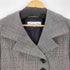 クリスチャンディオール Christian Dior OLD グレンチェック ロング チェスター コート レディース JPN:11号