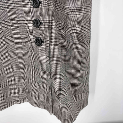 クリスチャンディオール Christian Dior OLD グレンチェック ロング チェスター コート レディース JPN:11号