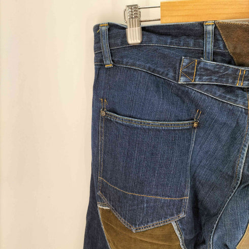 ジュンヤワタナベコムデギャルソンマン JUNYA WATANABE COMME des GARCONS MAN パッチワーク ストレートデニム メンズ JPN:L
