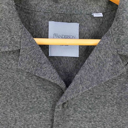 ユニクロジェイダブリューアンダーソン UNIQLO JW ANDERSON 25AW ブラッシュドコットンオーバーサイズシャツ メンズ JPN:XL