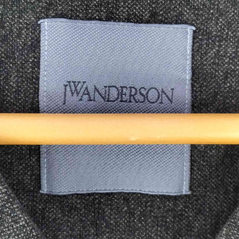ユニクロジェイダブリューアンダーソン UNIQLO JW ANDERSON 25AW ブラッシュドコットンオーバーサイズシャツ メンズ JPN:XL