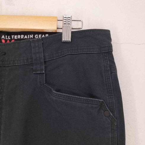 ラングラー Wrangler Outdoor Reinforced Utility Pant - Caviar ユーテリティーパンツ ダブルニーワークパンツ メンズ 34×34