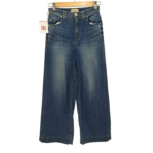 ヤヌーク YANUK LYDIA ワイド デニムパンツ レディース 23