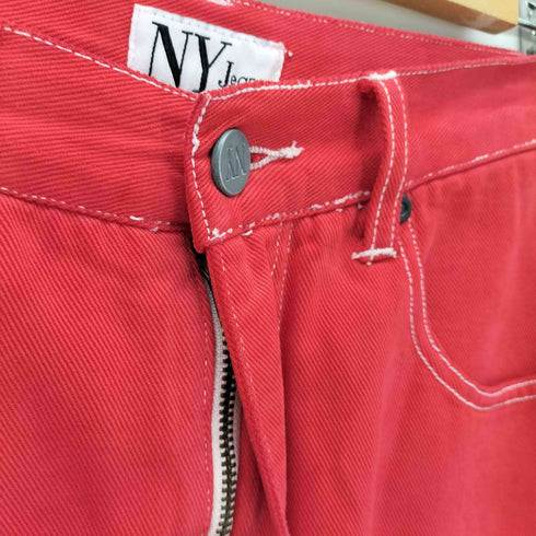 NY JEANS ステッチテーパードデニム レディース 4