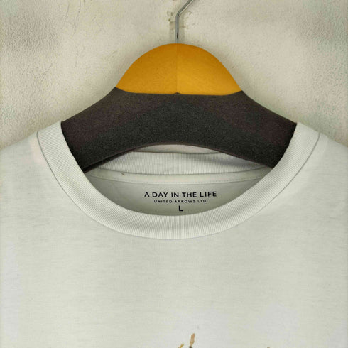 アデイインザライフユナイテッドアローズ A day in the life UNITED ARROWS HELP プリント L/S カットソー メンズ JPN:L