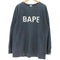 アベイシングエイプ A BATHING APE 90s 初期タグ NIGO期 BAPEプリント クルーネック スウェット メンズ JPN:XL