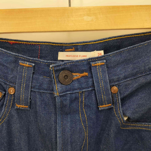 リーバイスレッド Levis RED HIGH LOOSE FLARE フレア デニム パンツ レディース W25 L30