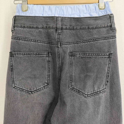 シーズンレス ダブルウエストデニムパンツ メンズ JPN:S