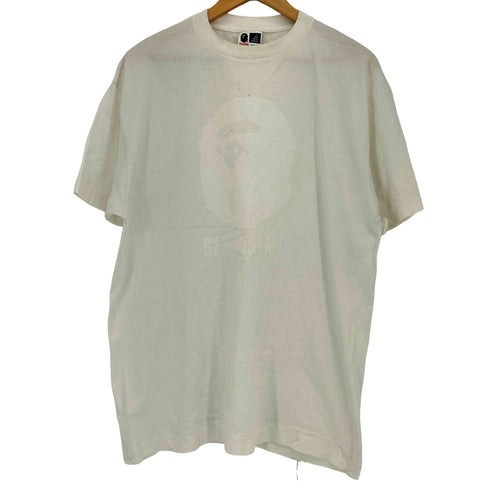 アベイシングエイプ A BATHING APE 05~07s NIGO期 BY BATING APE クルーネック 半袖Tシャツ メンズ JPN:XL