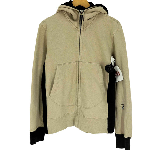 ストーンアイランド STONE ISLAND SPORTWEAR 2006AW イタリア製 Paul Harvey ポールハーヴェイ期 Denims ジップアップ パーカー メンズ import:L
