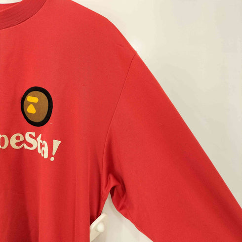 アベイシングエイプ A BATHING APE 90s NIGO期 Bathing Apesta ユニフォーム 長袖カットソー メンズ JPN:L