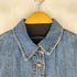 ザラ ZARA ダブルポケット デニムシャツ レディース import:M