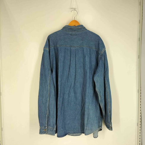 カーハート Carhartt 90-2000s L/S デニム ワークシャツ メンズ 3XL