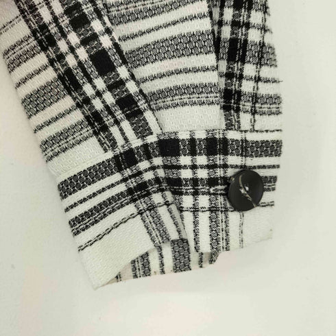 ザラ ZARA チェック柄 ダブルポケット シャツ レディース import:S