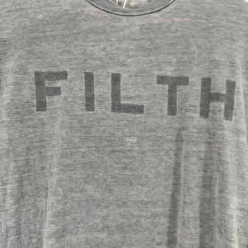 ジェイディッドロンドン JADED LONDON FILYH GREY GRINDLE BURNOUT TEE メンズ JPN:XS