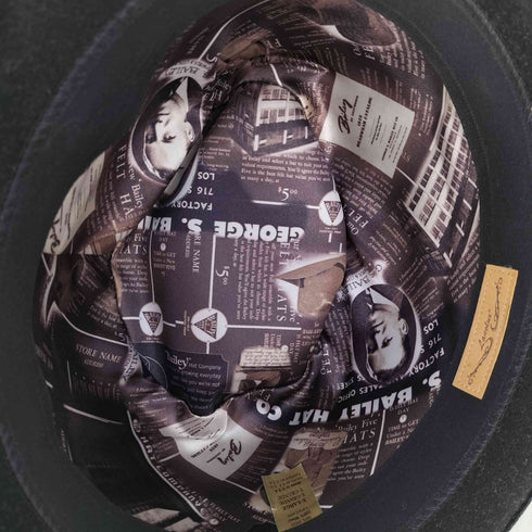 ベイリー Bailey NEW YORK HAT フェルトハット 中折れ メンズ XL