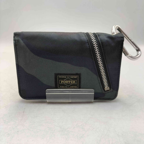 ポーター PORTER BILL WOODLAND CAMO 迷彩柄 二つ折り 財布 メンズ