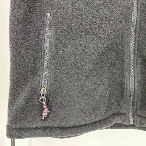 コロンビア Columbia POLARTEC ロゴ刺繍 フリースベスト 裾ドローコード メンズ import:L