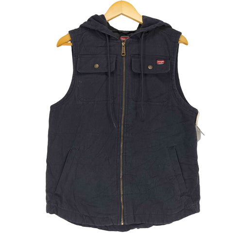 ラングラー Wrangler 裏地キルティング ダック地ベスト メンズ import:M