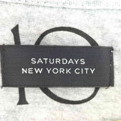 サタデーズニューヨークシティ Saturdays NYC 10周年 プリントTシャツ メンズ import:S
