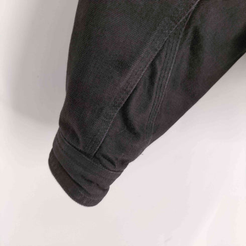 ザラ ZARA デニムブルゾン 短丈 ボックスシルエット メンズ import:XL