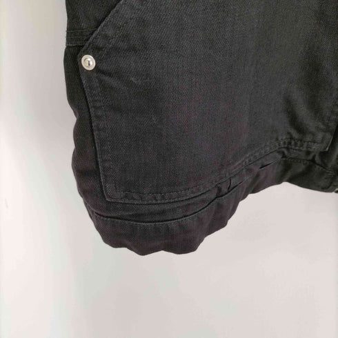 ザラ ZARA デニムブルゾン 短丈 ボックスシルエット メンズ import:XL