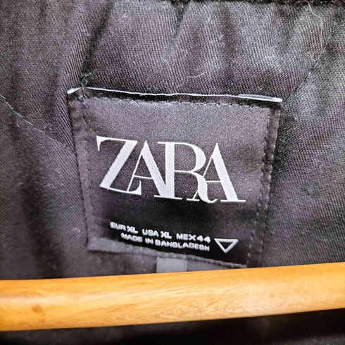 ザラ ZARA デニムブルゾン 短丈 ボックスシルエット メンズ import:XL