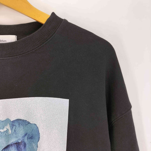 アドラー ADRER Heavy Cotton Flower Graphic Big Sweat ヘビーコットンフラワーグラフィックビックスウェット メンズ JPN:L