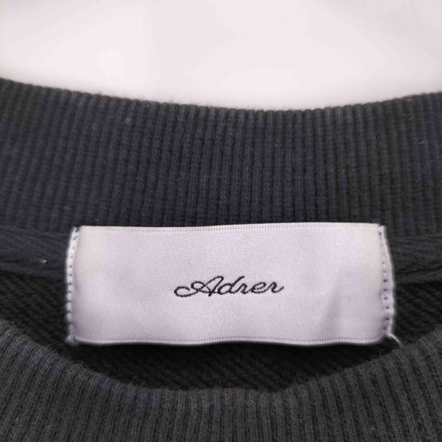 アドラー ADRER Heavy Cotton Flower Graphic Big Sweat ヘビーコットンフラワーグラフィックビックスウェット メンズ JPN:L