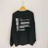 イズネス is-ness MUSIC TR-909 CREW NECK SWEATSHIRT メンズ ONE SIZE