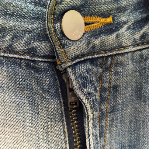 アンセルム ANCELLM AGING WIDE 5P DENIM PANTS メンズ JPN:2