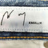 アンセルム ANCELLM AGING WIDE 5P DENIM PANTS メンズ JPN:2
