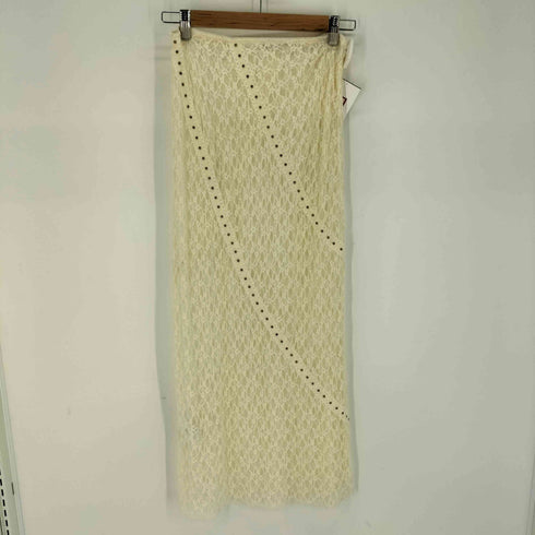 ザラ ZARA スタッズ レースミディスカート レディース JPN:M