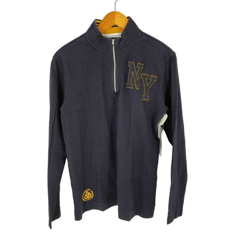 トミーヒルフィガー TOMMY HILFIGER ハーフジップ カットソー メンズ import:M
