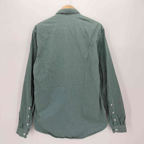 ALESSANDRO GHERARDESCHI イタリア製 ダブルフェイス ギンガムチェック L/S シャツ メンズ