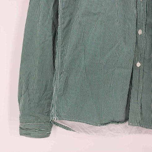 ALESSANDRO GHERARDESCHI イタリア製 ダブルフェイス ギンガムチェック L/S シャツ メンズ